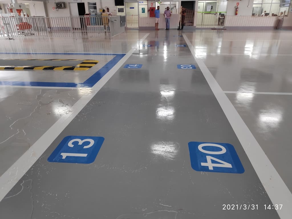 revestimento industrial concluído em Mato Grosso com acabamento de alta qualidade