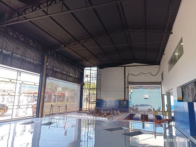 telhado com tinta térmica - Serviço de pintura