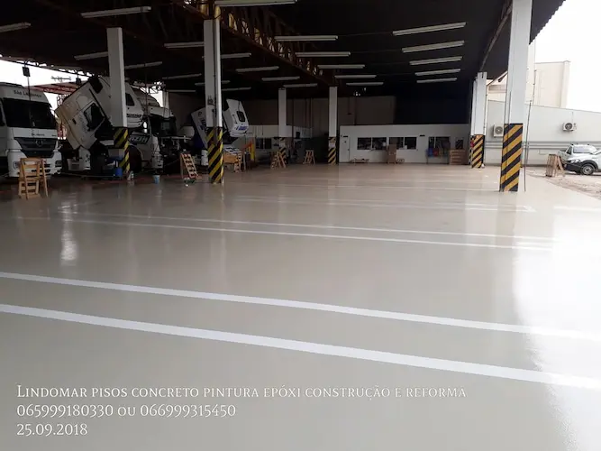 Revestimento epóxi industrial em Sapezal MT para tráfego pesado e logística