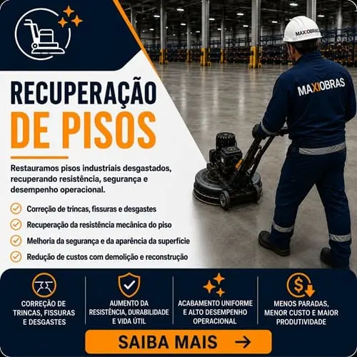 Recuperacao De Pisos Industriais